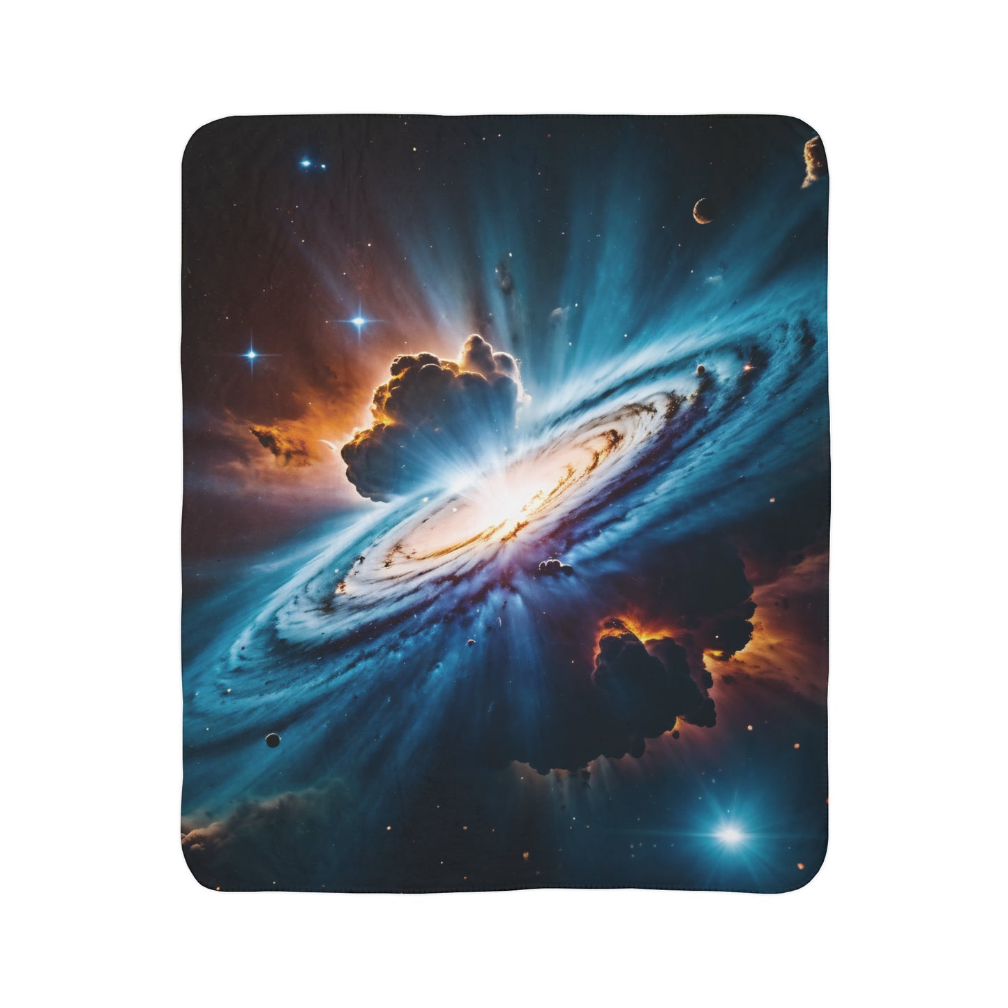 Cosmic Blanket: Nebula Explosion
