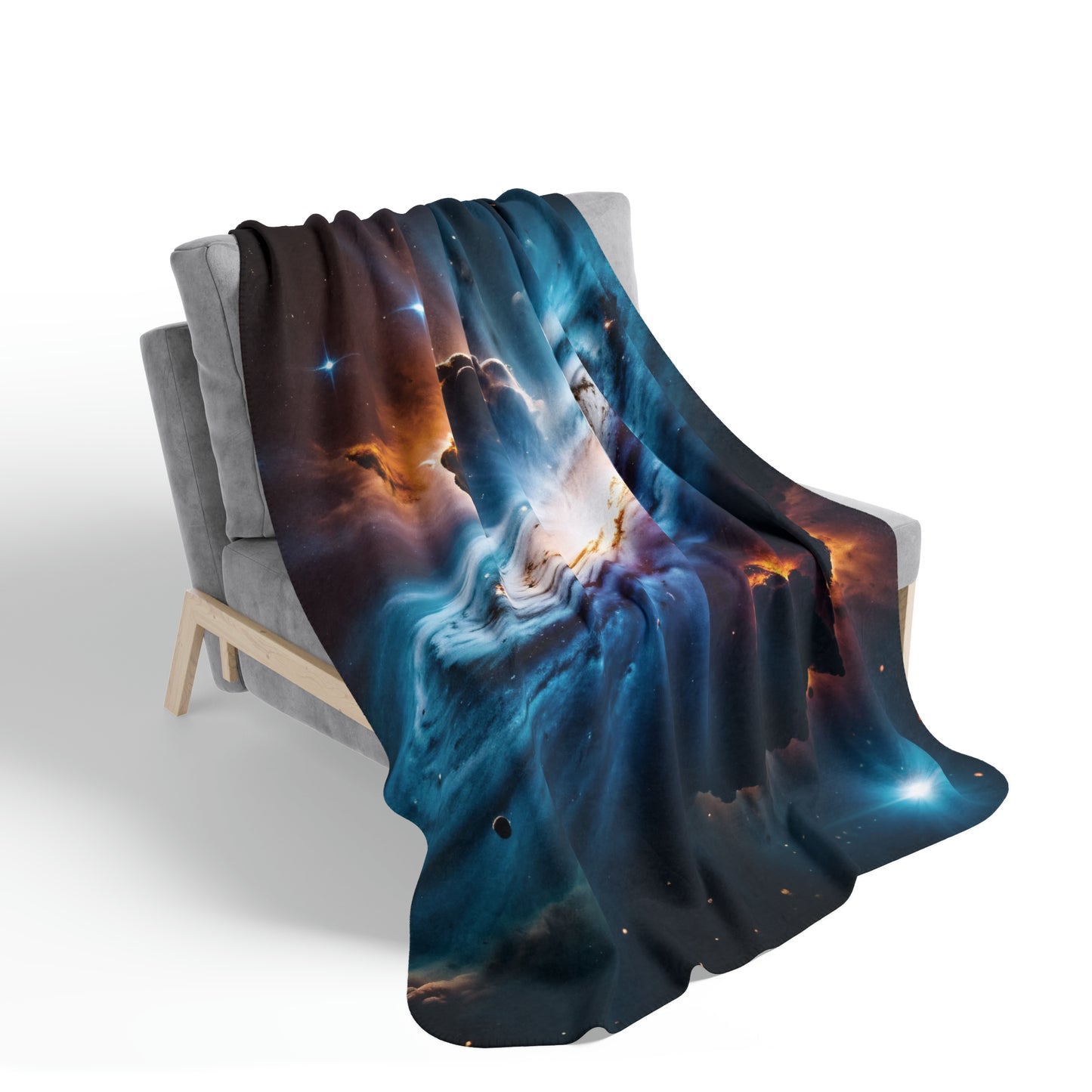Cosmic Blanket: Nebula Explosion